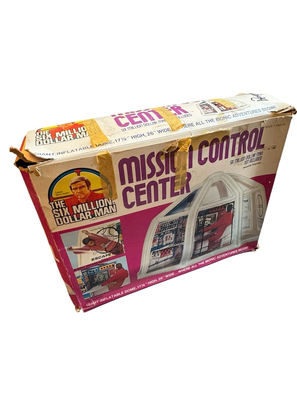The Six Million Dollar Man Mission Control Center Playset Vintage - Picture 5 of 11